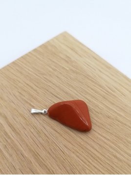 PENDENTIF JASPE ROUGE