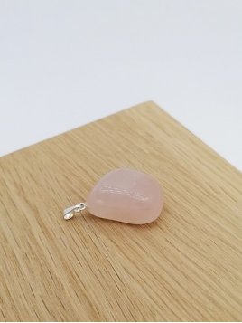 PENDENTIF QUARTZ ROSE