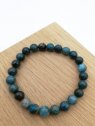 BRACELETS APATITE BLEUE 8mm