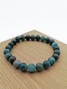 BRACELETS APATITE BLEUE 8mm