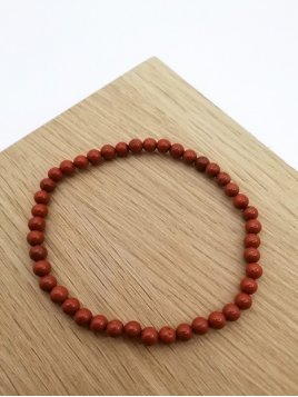 BRACELETS JASPE ROUGE
