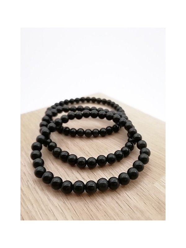 BRACELETS OBSIDIENNE OEIL CÉLESTE 6mm