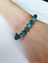 BRACELETS APATITE BLEUE 8mm