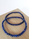 Bracelet lapis lazuli 4mm