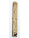 PORTE-ENCENS EN BOIS "YIN YANG"