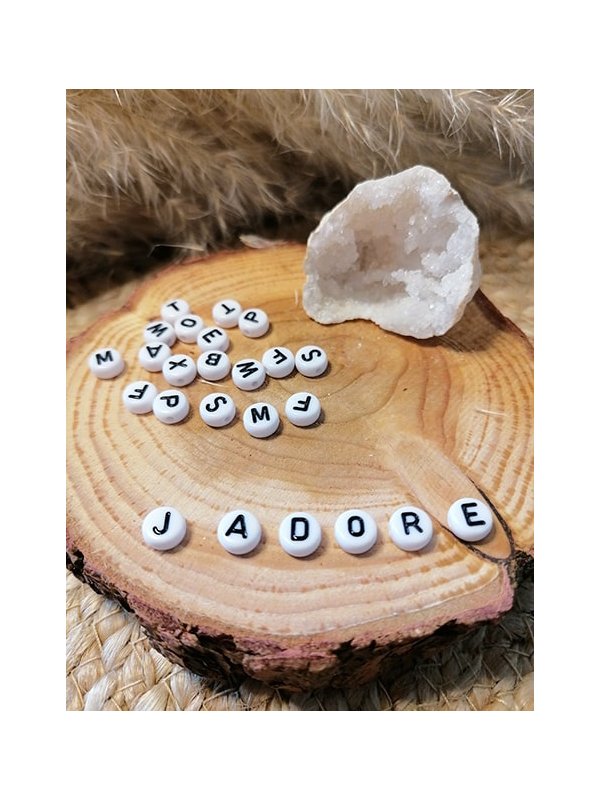 Lettre pour bracelet personnalisé