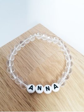 Bracelet personnalisé Cristal de roche