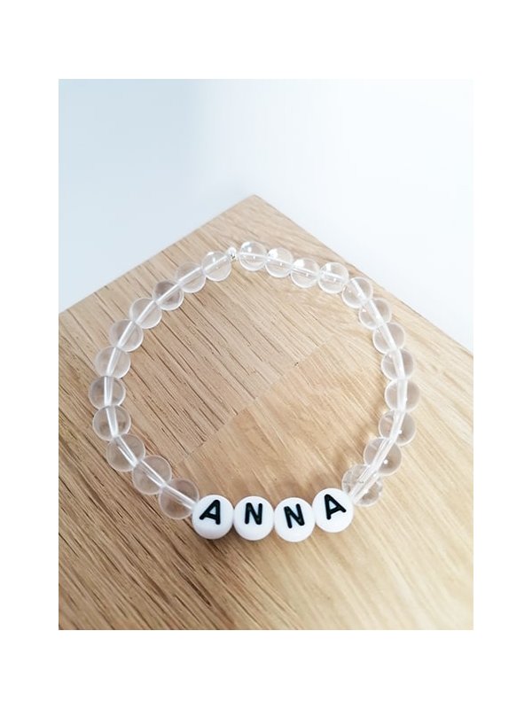 Bracelet personnalisé Cristal de roche