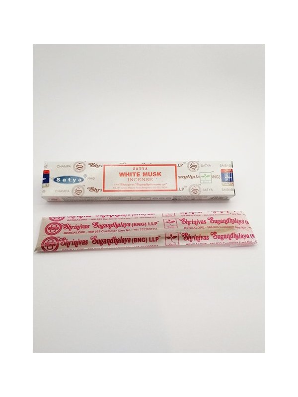 encens satya musc blanc